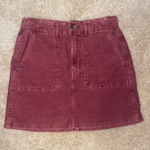 American eagle corduroy skirt